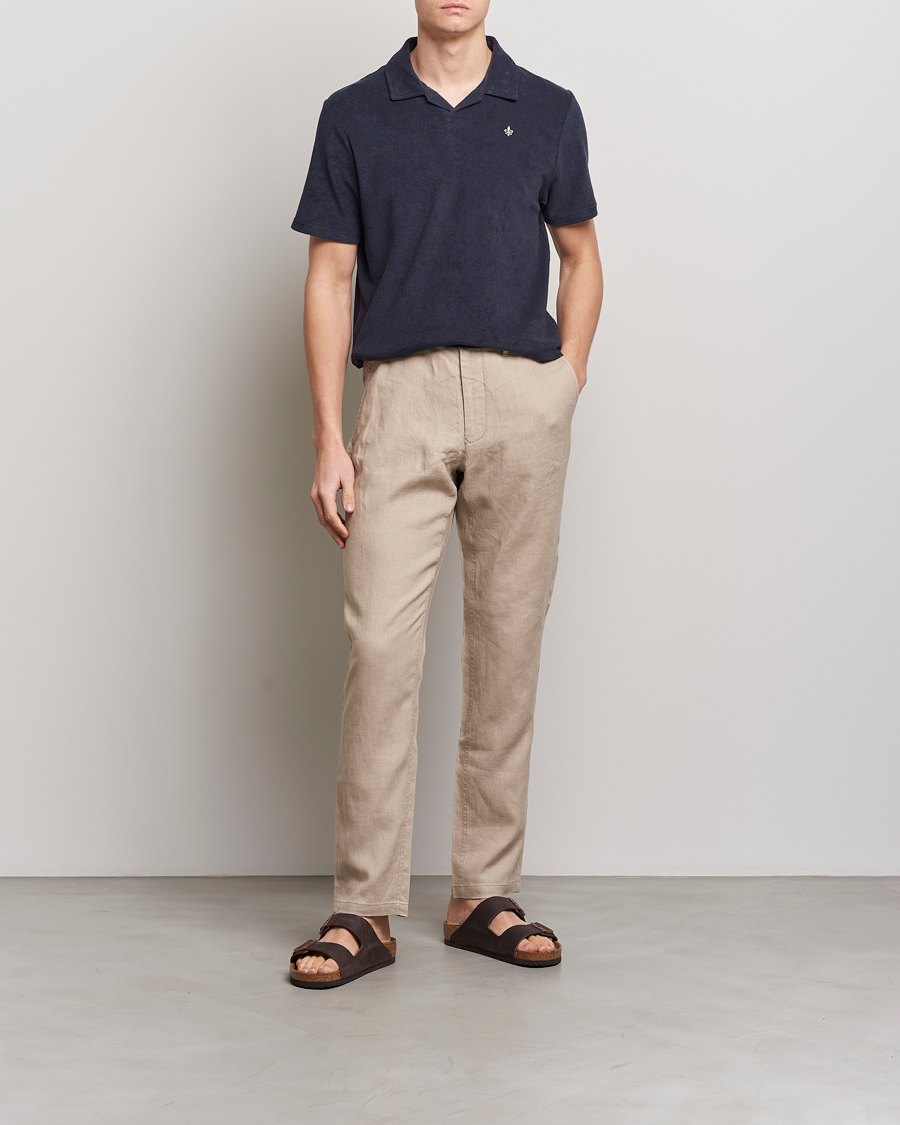 Herre | Polotrøjer | Morris | Delon Terry Jersey Polo Old Blue