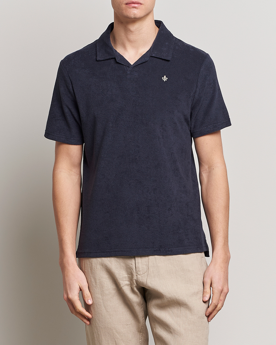 Herre | Polotrøjer | Morris | Delon Terry Jersey Polo Old Blue