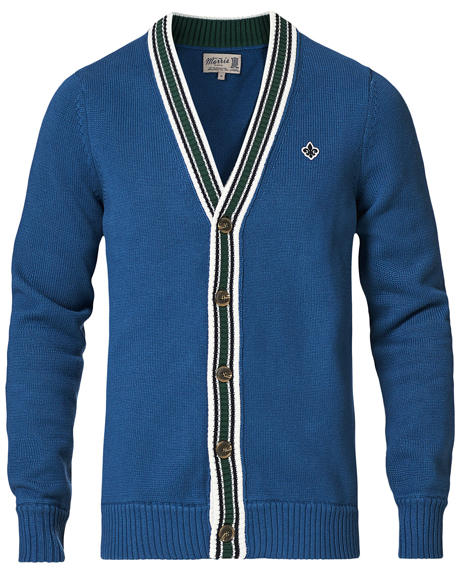 Herre | Trøjer | Morris | Marvell Cardigan Blue