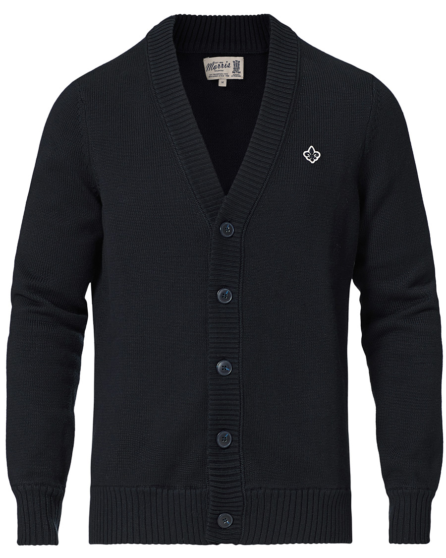 Herre | Trøjer | Morris | Marvell Cardigan Old Blue