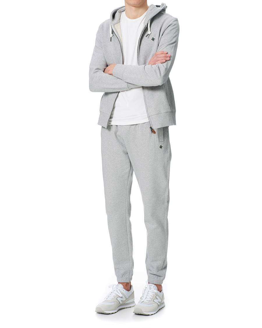Herre | Trøjer | Morris | Berkley Full-Zip Hoodie Grey Melange