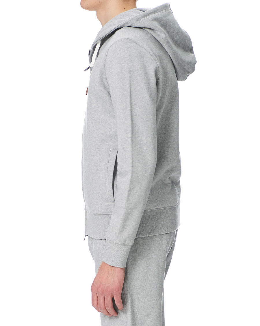 Herre | Trøjer | Morris | Berkley Full-Zip Hoodie Grey Melange