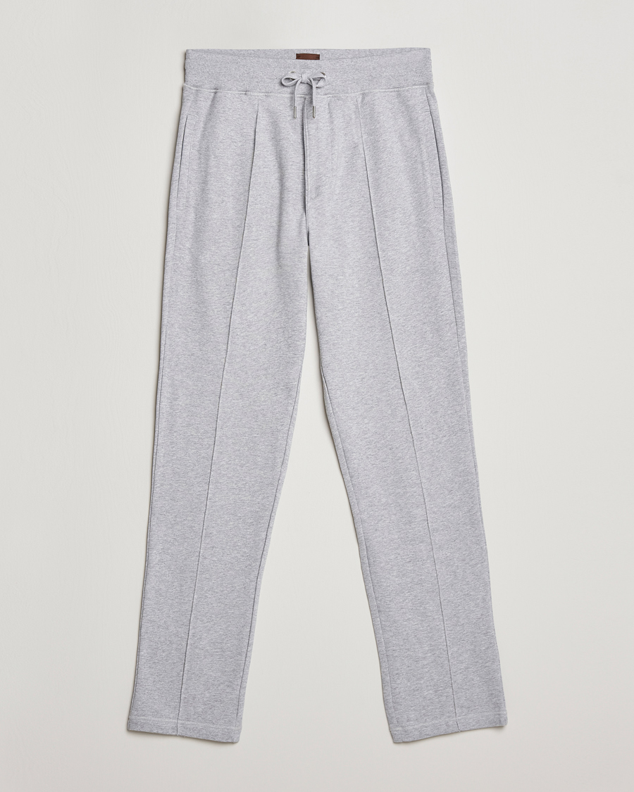 Herre | Bukser | Stenströms | Cotton Jersey Pants Grey