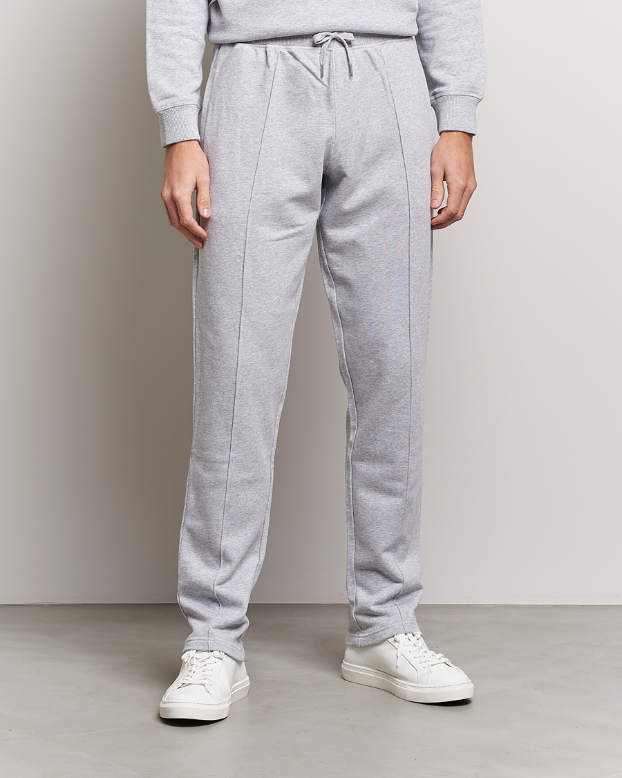 Herre | Business & Beyond | Stenströms | Cotton Jersey Pants Grey