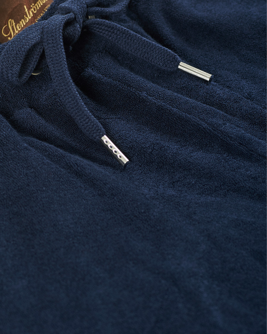 Herre | Shorts | Stenströms | Towelling Cotton Shorts Navy