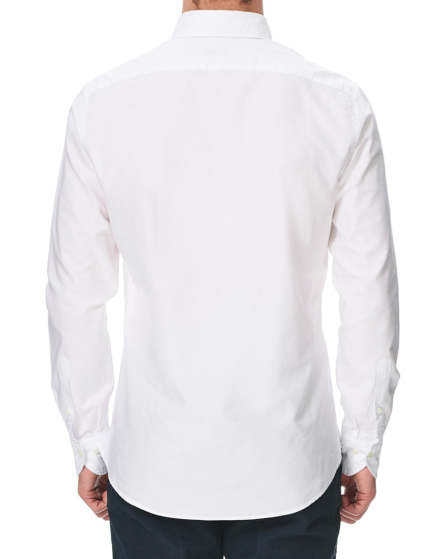Herre | Skjorter | Stenströms | Slimline Oxford Shirt White
