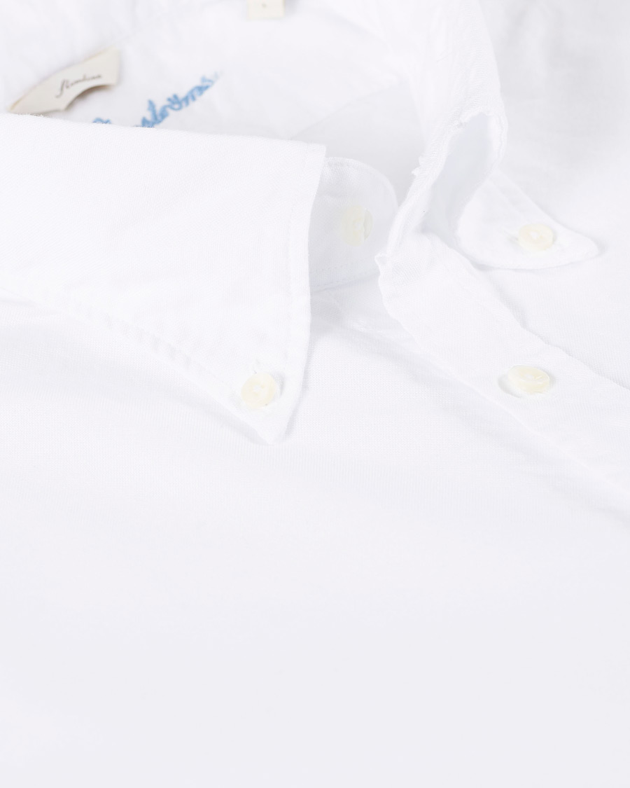 Herre | Skjorter | Stenströms | Slimline Oxford Shirt White