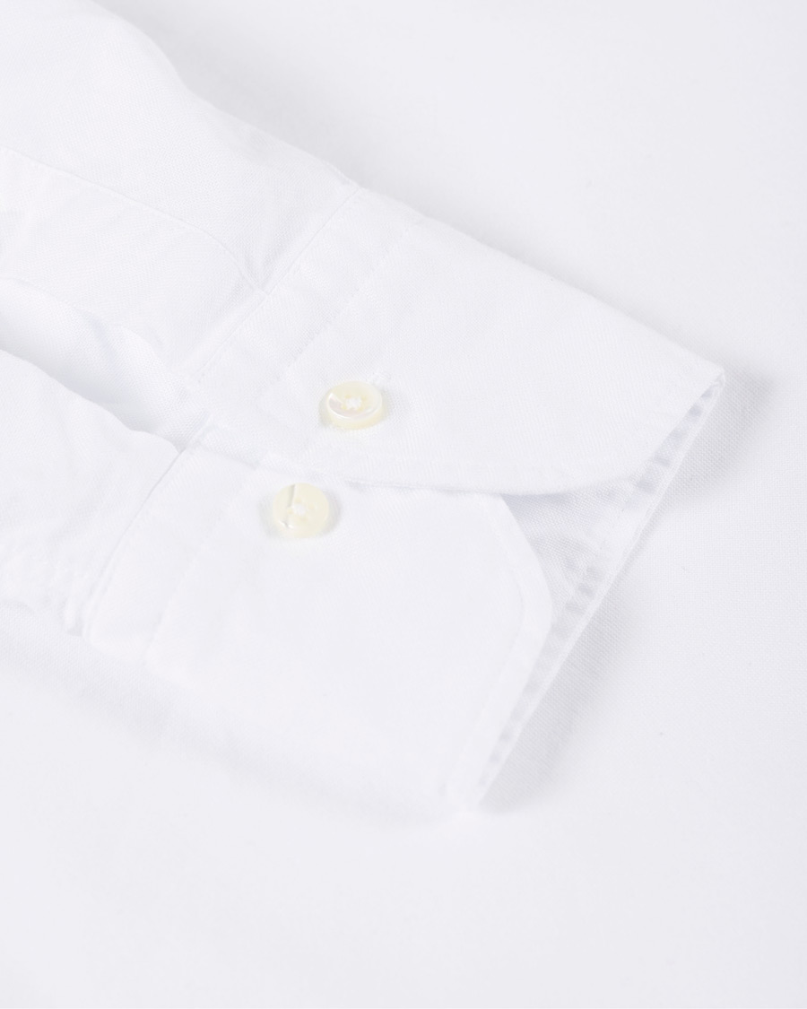 Herre | Skjorter | Stenströms | Slimline Oxford Shirt White