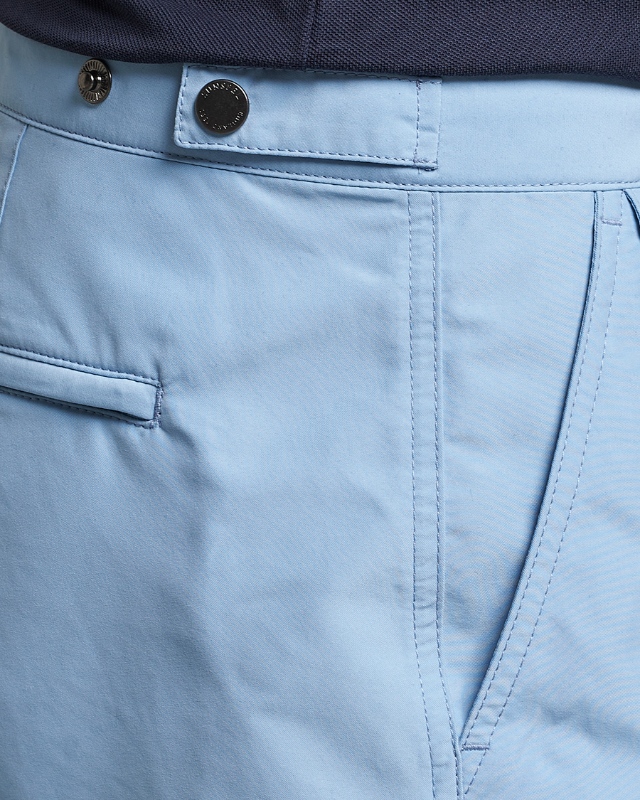 Herre | Badebukser | Sunspel | Recycled Seaqual Tailored Swim Shorts Light Blue