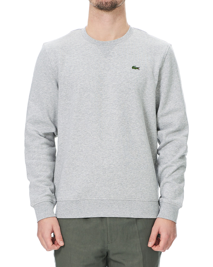 Herre | Trøjer | Lacoste | Crew Neck Sweatshirt Argent Chine