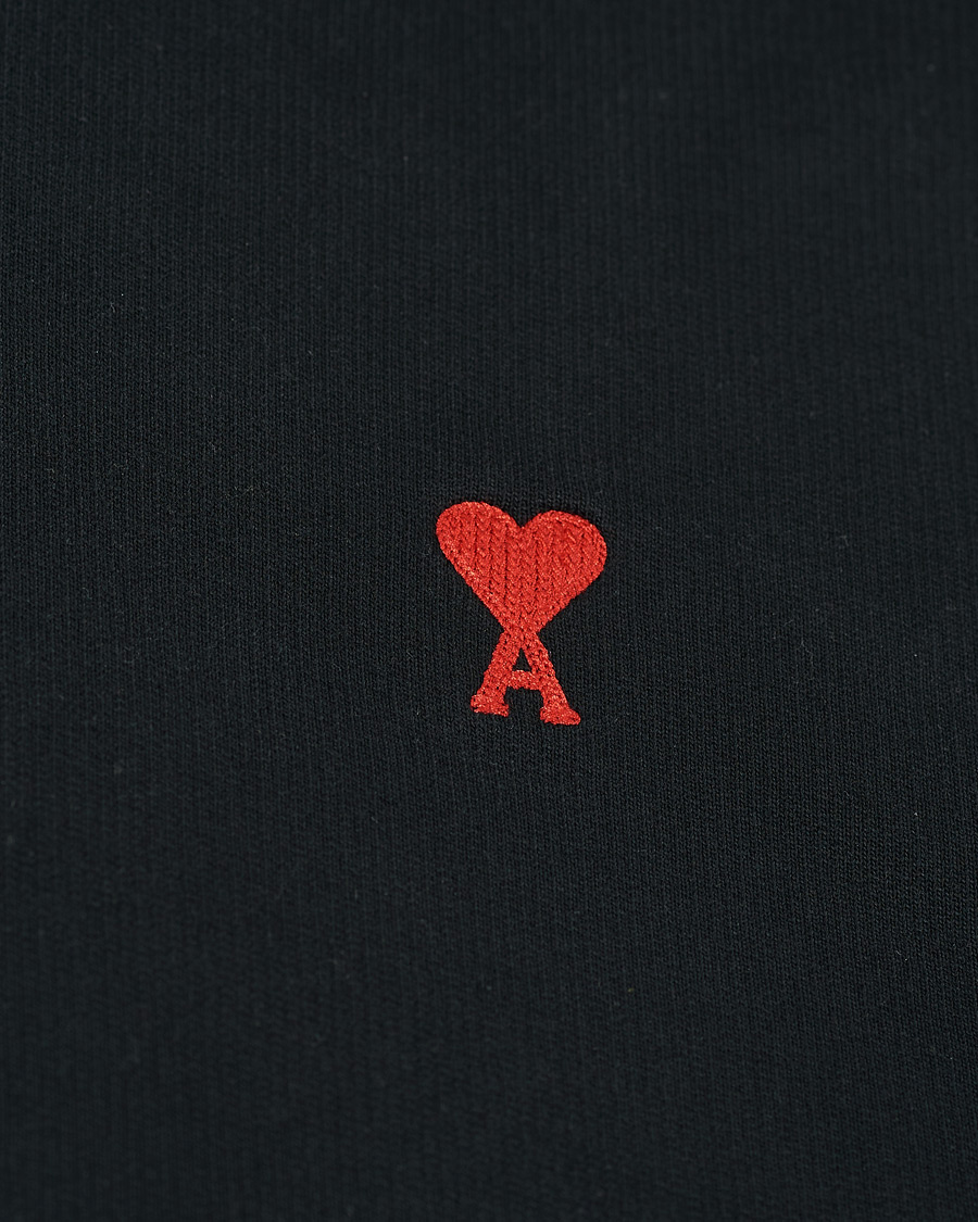 Herre | Trøjer | AMI | Heart Logo Hoodie Black