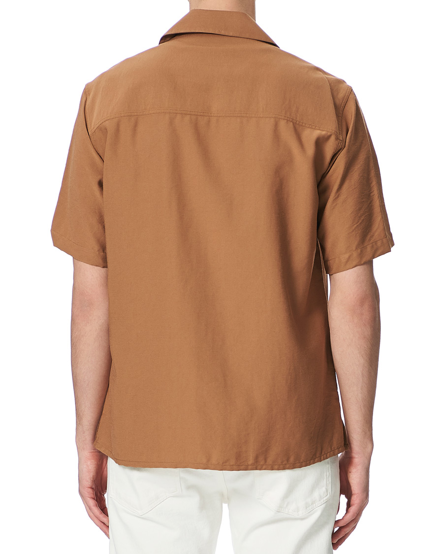 Herre | Skjorter | AMI | Signature Camp Collar Shirt Beige