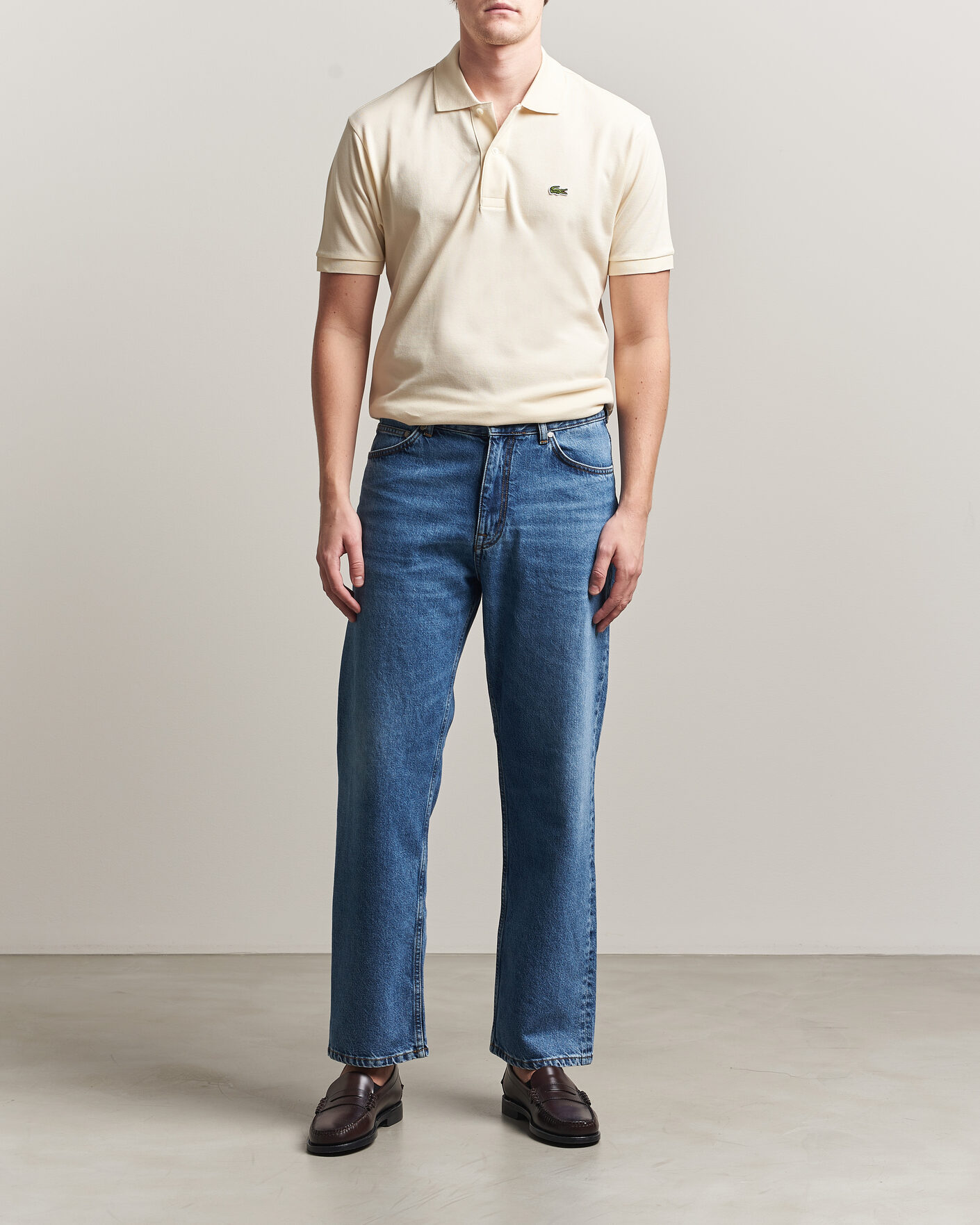 Herre | Polotrøjer | Lacoste | Original Polo Piké Light Natural