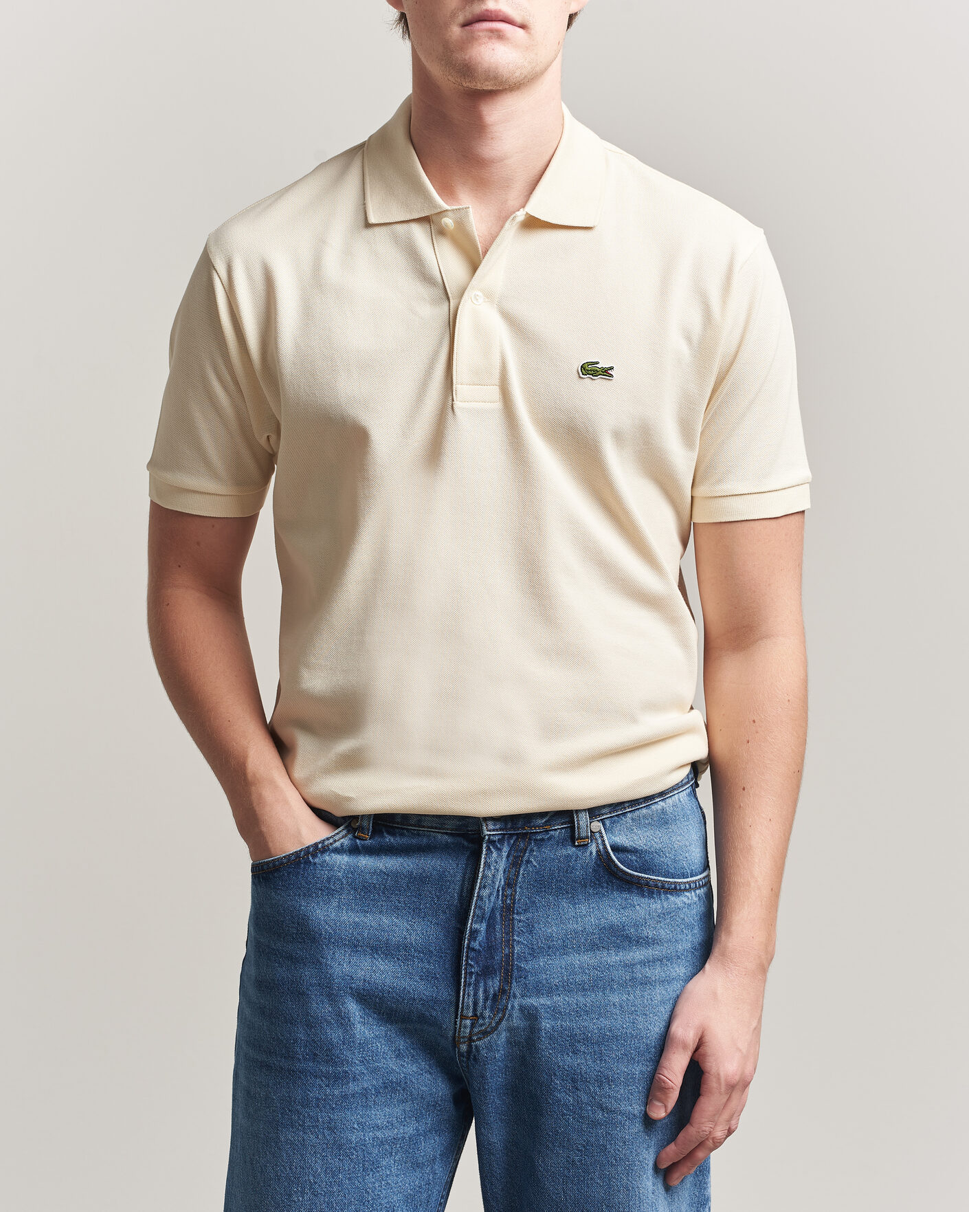 Herre | Polotrøjer | Lacoste | Original Polo Piké Light Natural