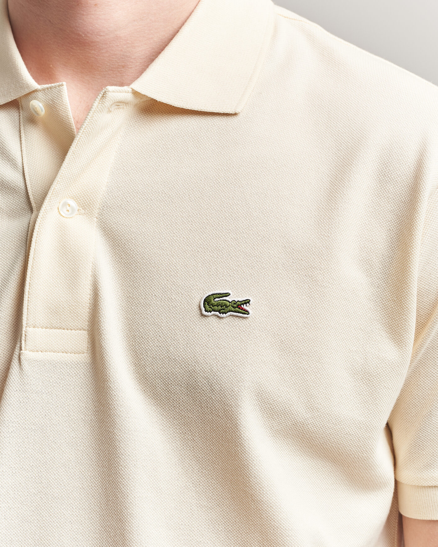 Herre | Polotrøjer | Lacoste | Original Polo Piké Light Natural