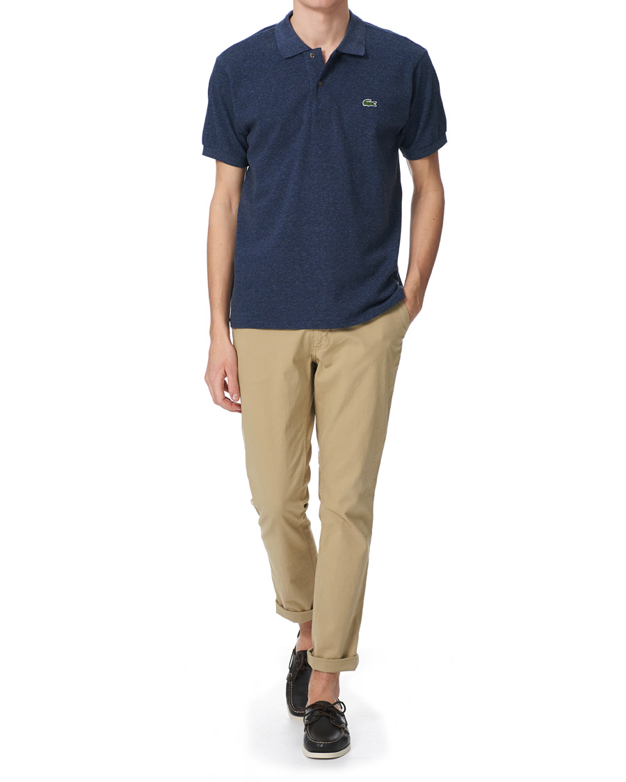 Herre | Polotrøjer | Lacoste | Original Polo Piké Heather Nebula