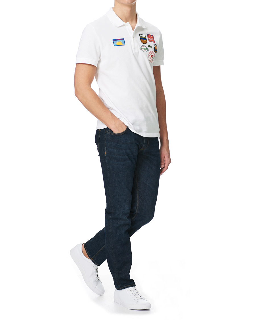 Herre | Polotrøjer | Lacoste | Original Patch Polo Piké White