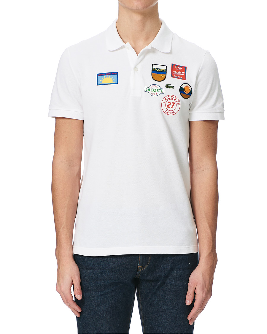 Herre | Polotrøjer | Lacoste | Original Patch Polo Piké White
