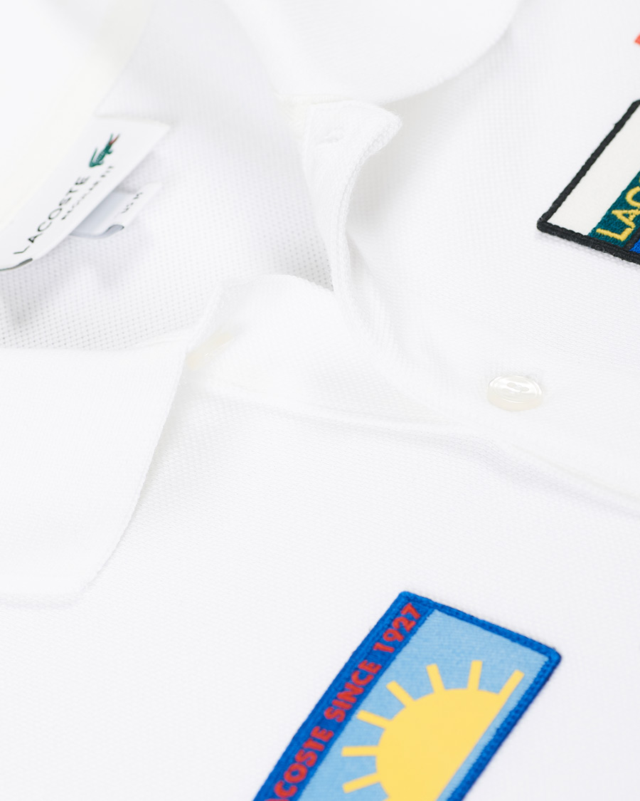 Herre | Polotrøjer | Lacoste | Original Patch Polo Piké White