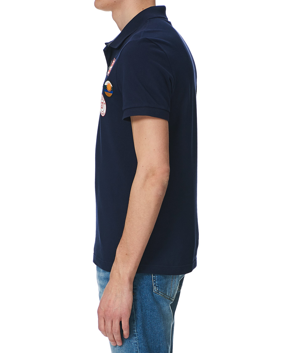 Herre | Polotrøjer | Lacoste | Original Patch Polo Piké Navy Blue