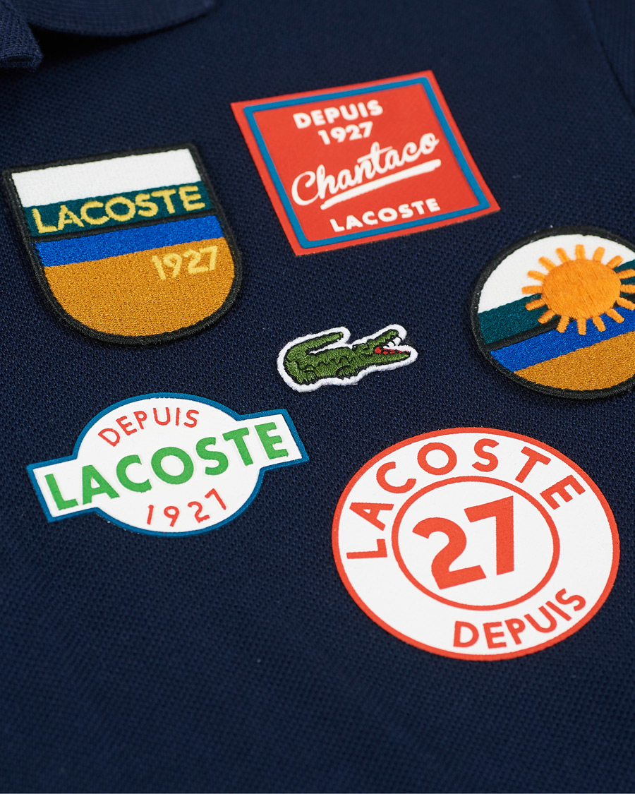Herre | Polotrøjer | Lacoste | Original Patch Polo Piké Navy Blue