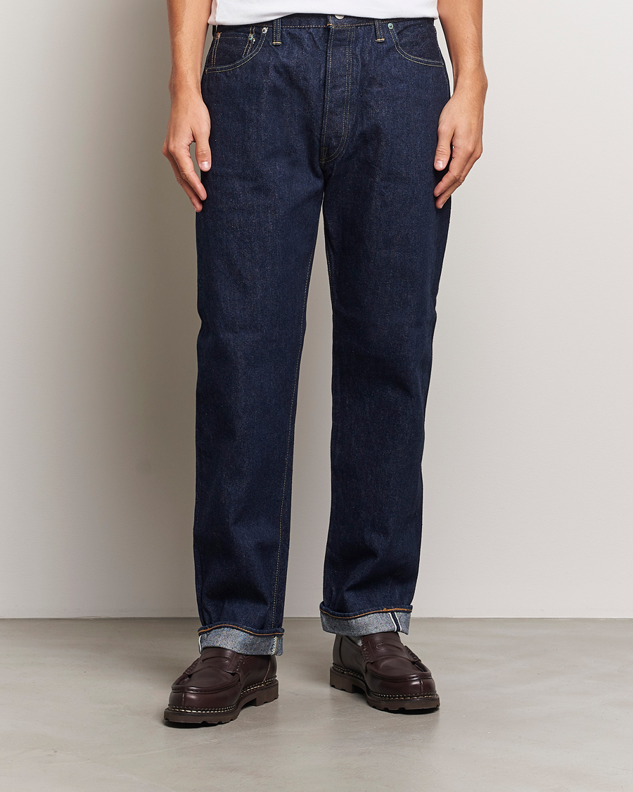 Herre | Bukser | orSlow | Straight Fit 105 Selvedge Jeans One Wash