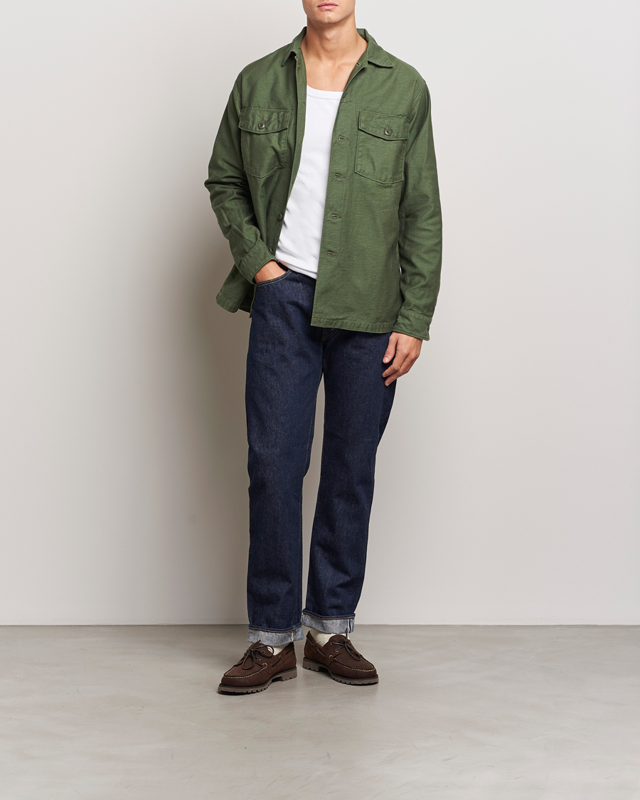 Herre | Jeans | orSlow | Tapered Fit 107 Selvedge Jeans One Wash