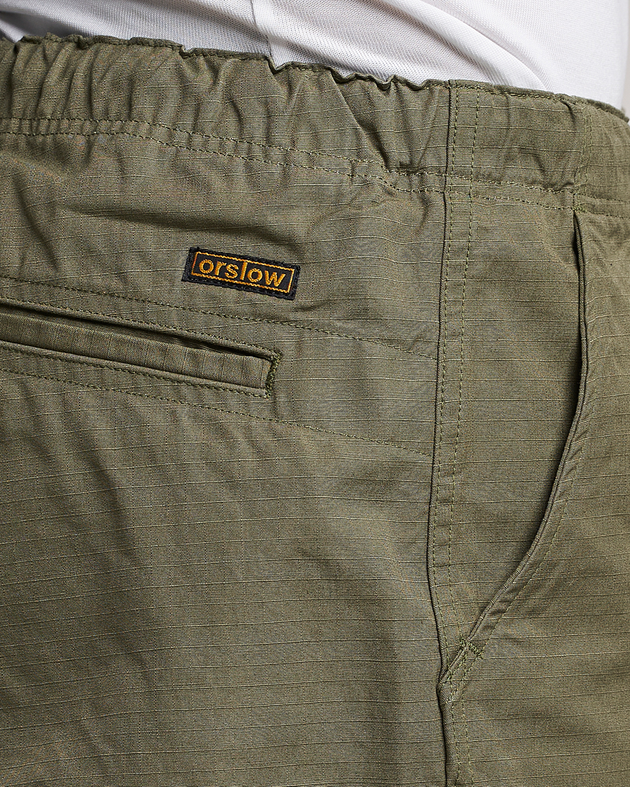 Herre | Bukser | orSlow | New Yorker Pants Army Green