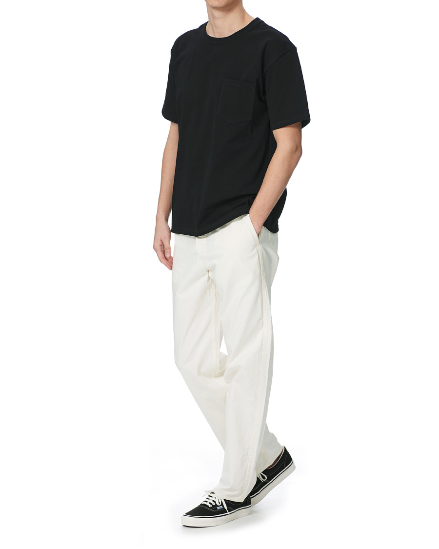 Herre | T-Shirts | orSlow | Military Pocket Tee Black