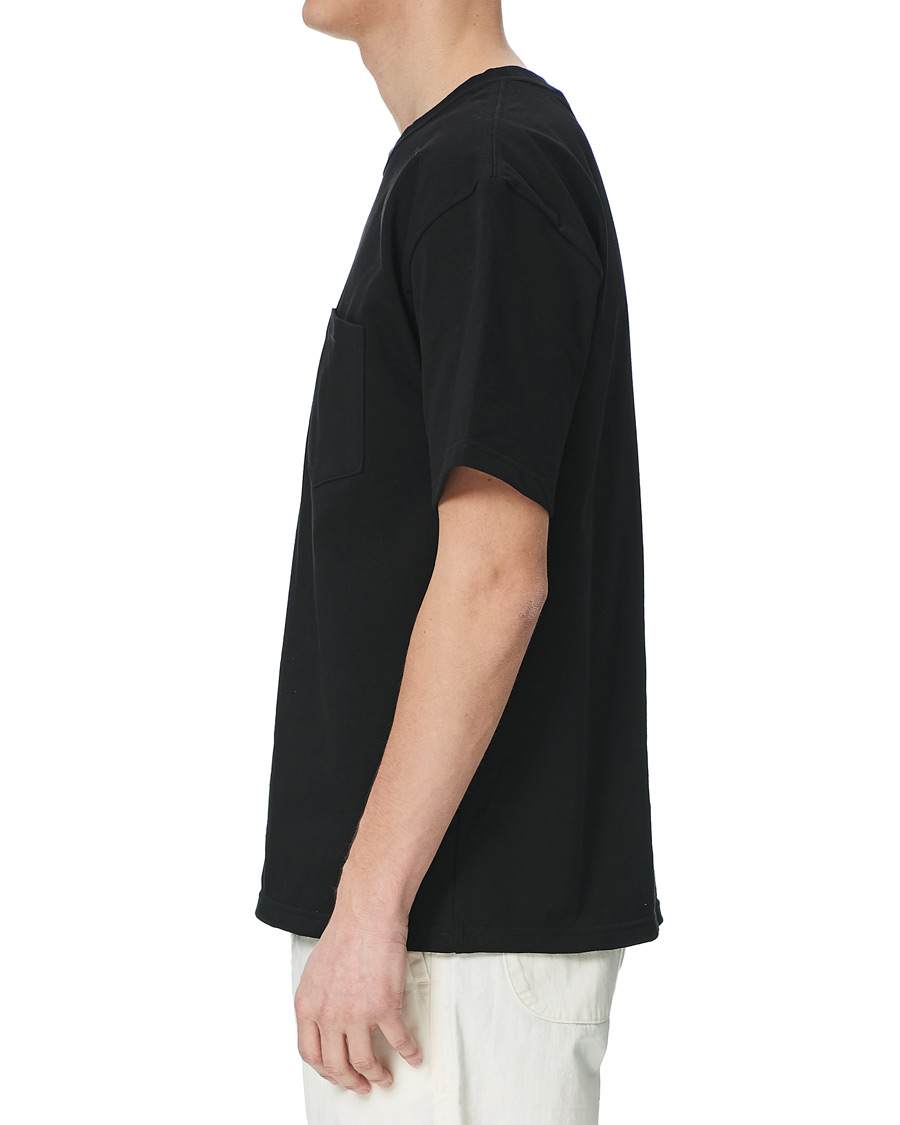 Herre | T-Shirts | orSlow | Military Pocket Tee Black