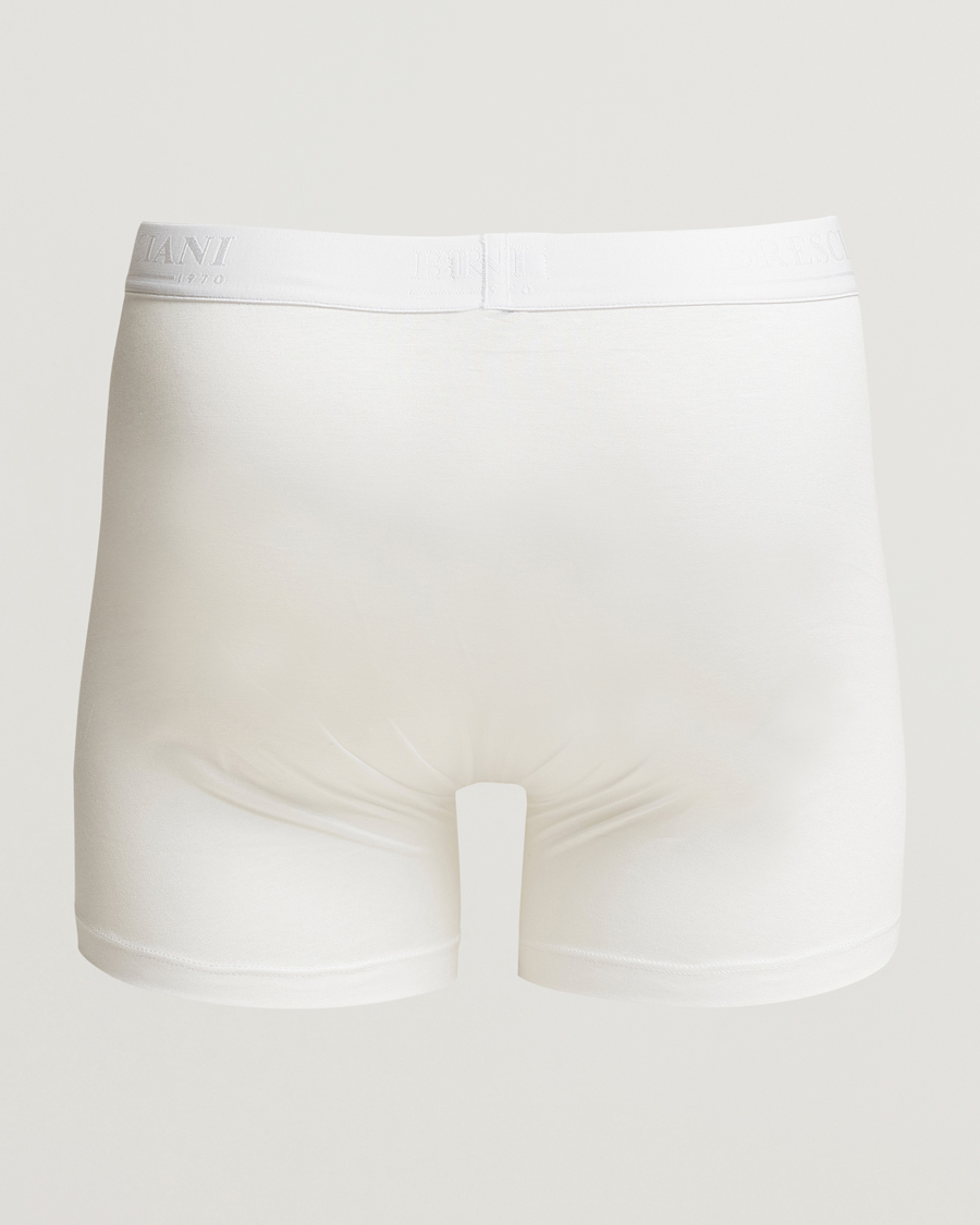 Herre | Boxershorts | Bresciani | Cotton Boxer Trunk White