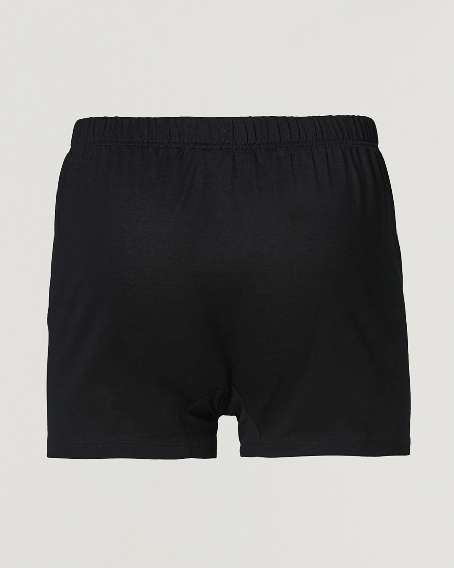 Herre | Boxershorts | Bresciani | Cotton Boxer Brief Black