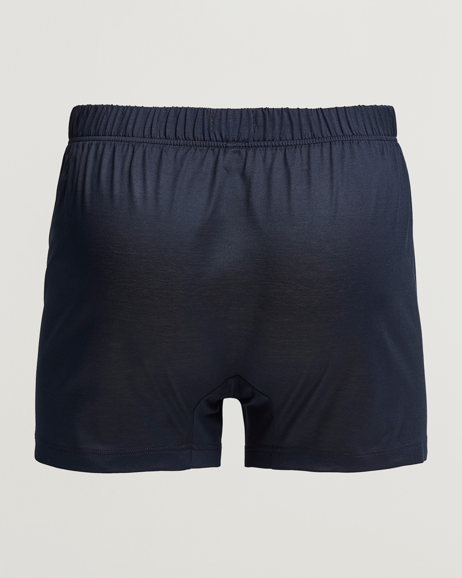 Herre | Tøj | Bresciani | Cotton Boxer Brief Navy