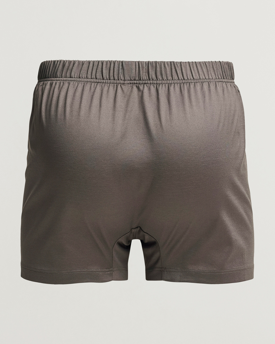 Herre | Tøj | Bresciani | Cotton Boxer Brief Grey