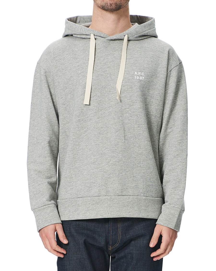 Herre | Trøjer | A.P.C. | Jason Vintage Hoodie Heather Grey