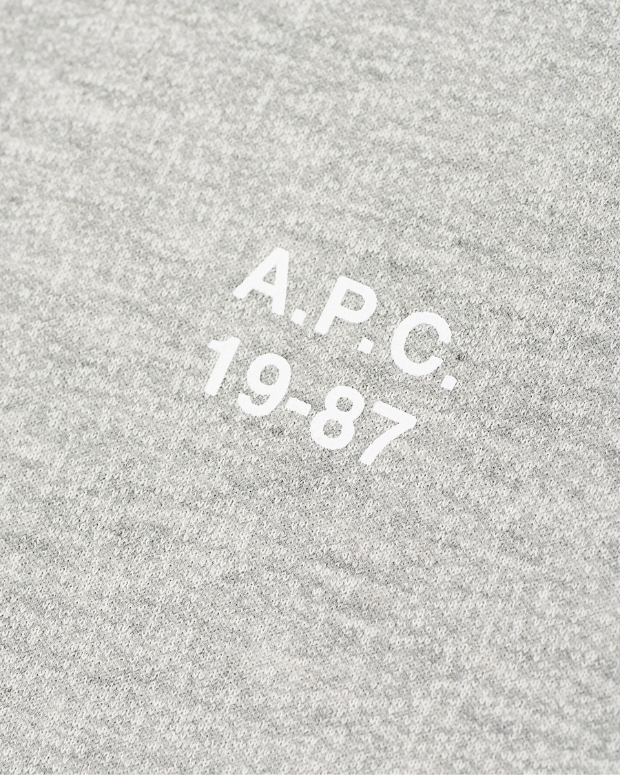 Herre | Trøjer | A.P.C. | Jason Vintage Hoodie Heather Grey