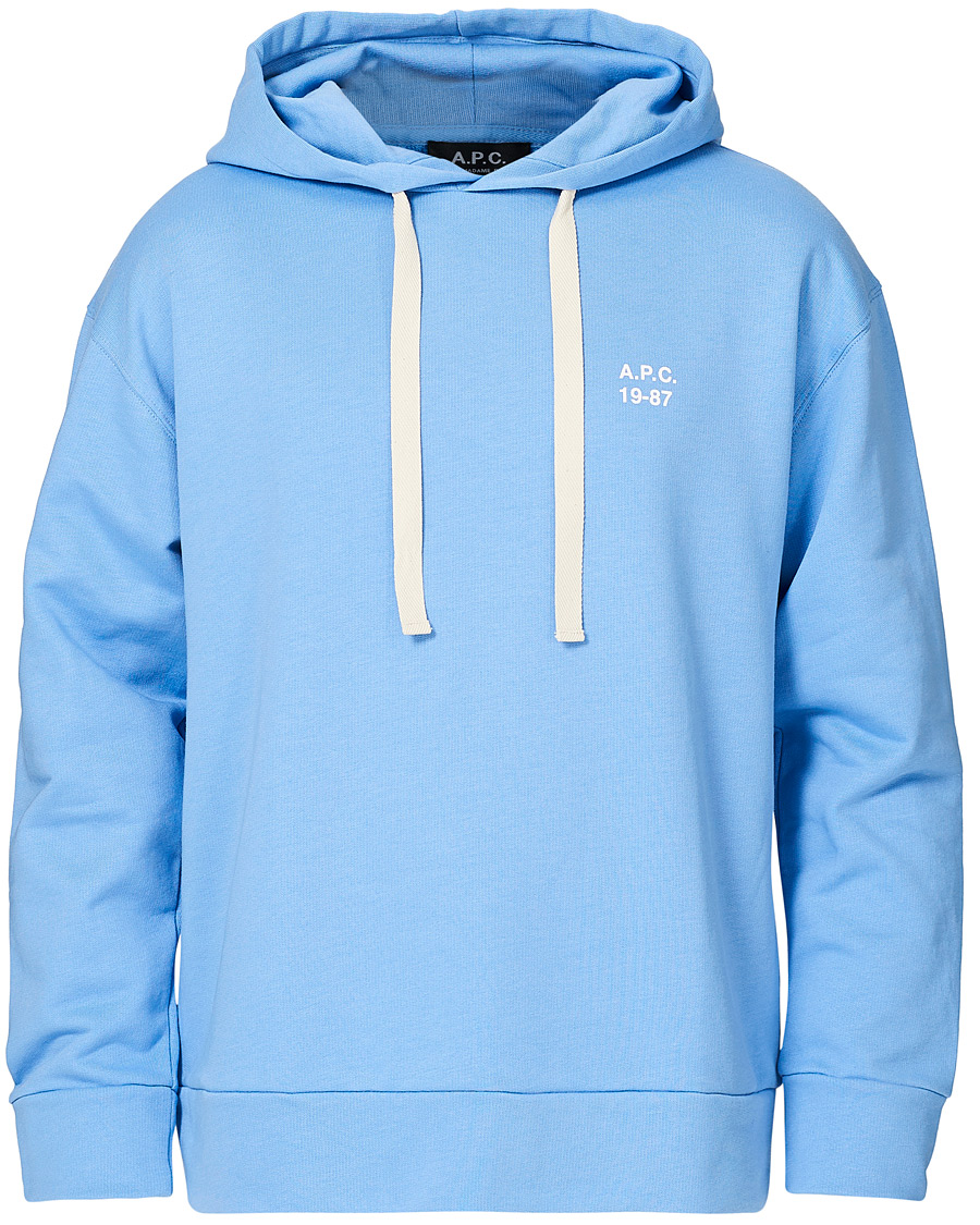 Herre | Trøjer | A.P.C. | Jason Vintage Hoodie Light Blue