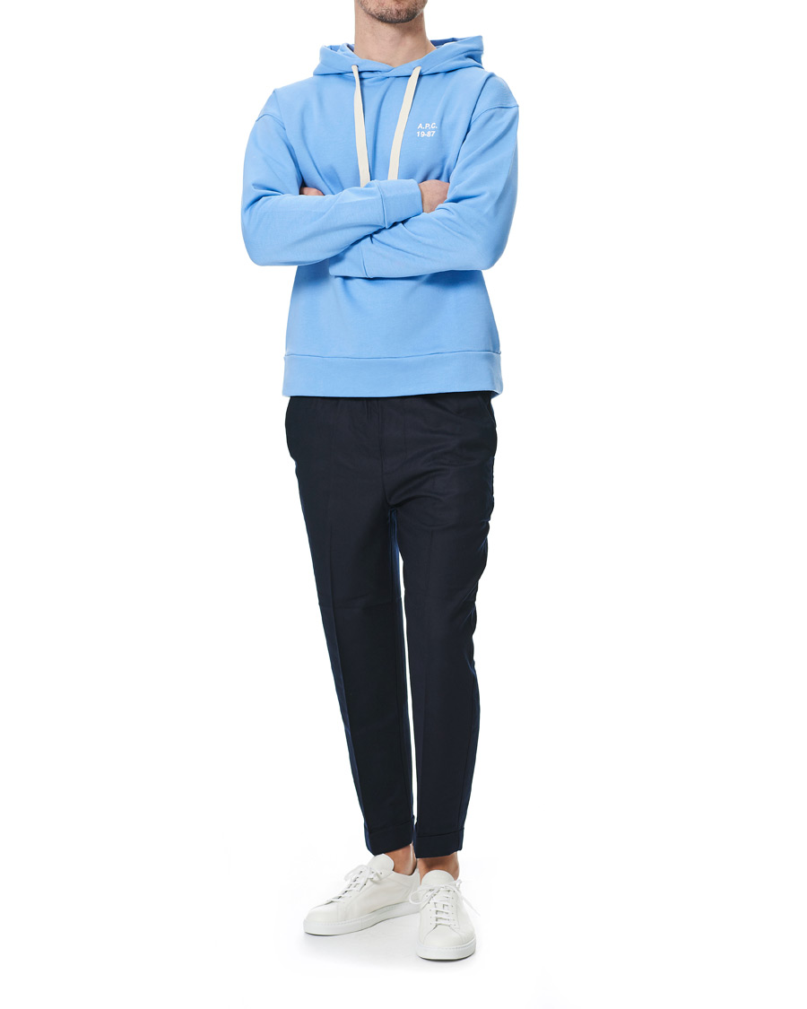 Herre | Trøjer | A.P.C. | Jason Vintage Hoodie Light Blue