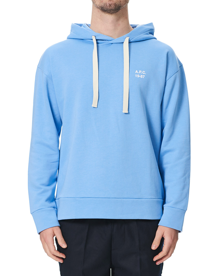 Herre | Trøjer | A.P.C. | Jason Vintage Hoodie Light Blue