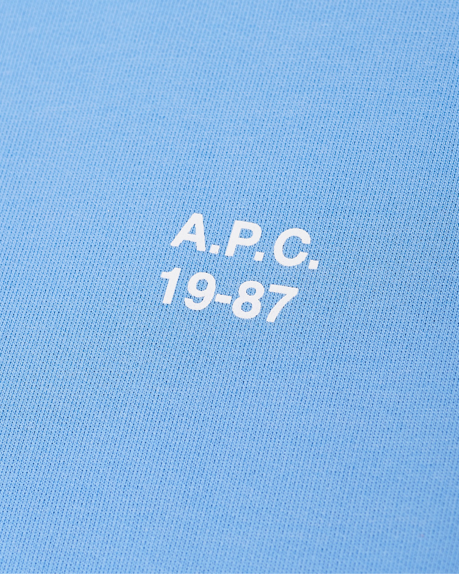 Herre | Trøjer | A.P.C. | Jason Vintage Hoodie Light Blue