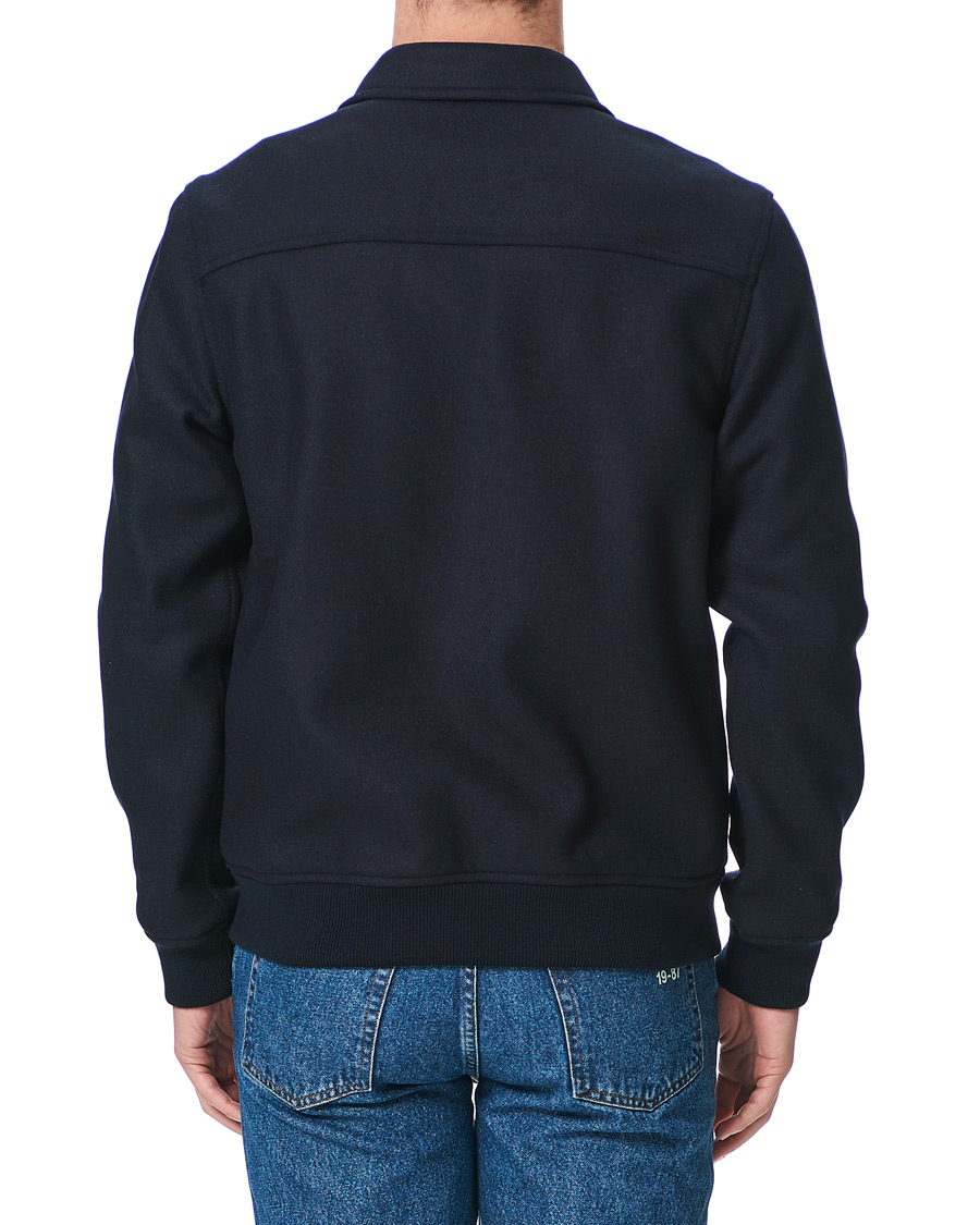 Herre | Jakker | A.P.C. | Wool Bomber jacket Navy
