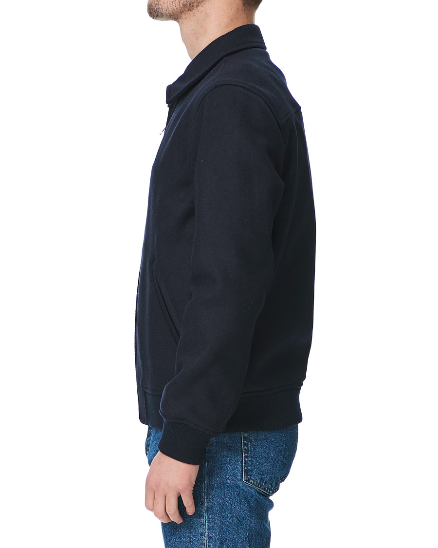 Herre | Jakker | A.P.C. | Wool Bomber jacket Navy