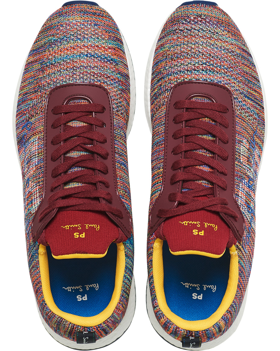 Herre | PS Paul Smith Zeus Running Sneakers Red | PS Paul Smith | Zeus Running Sneakers Red