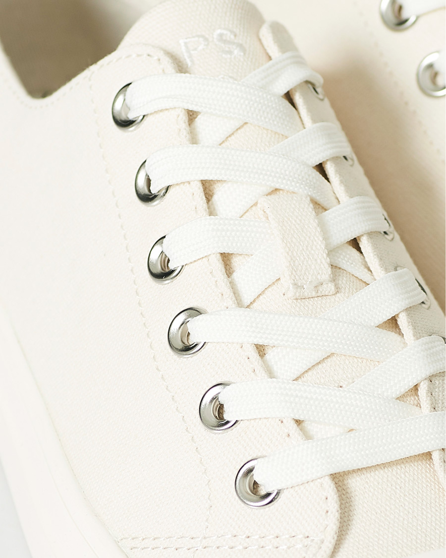 Herre | PS Paul Smith Kinsey Canvas Sneakers White | PS Paul Smith | Kinsey Canvas Sneakers White
