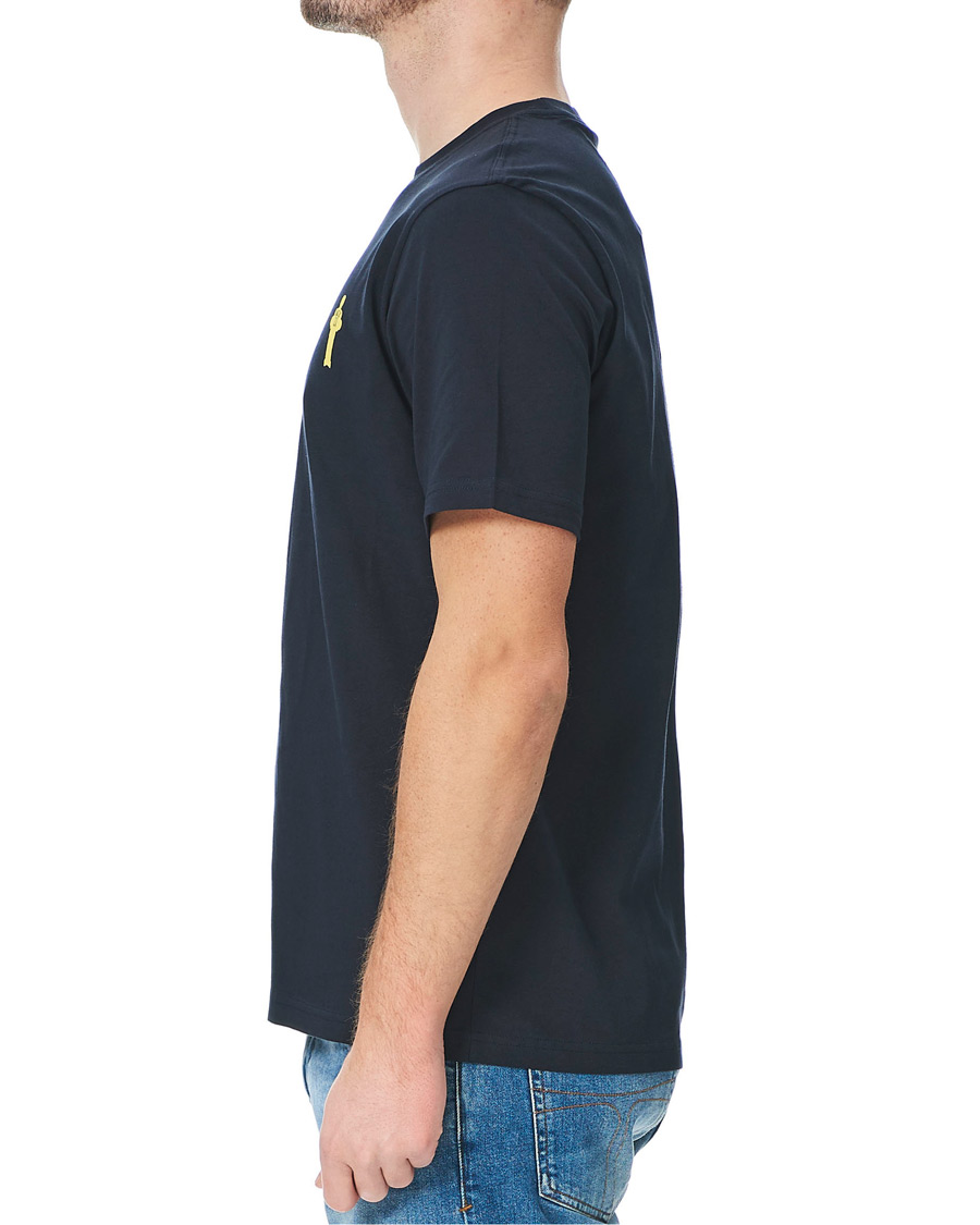 Herre | T-Shirts | PS Paul Smith | Regular Fit Table Football Tee Navy