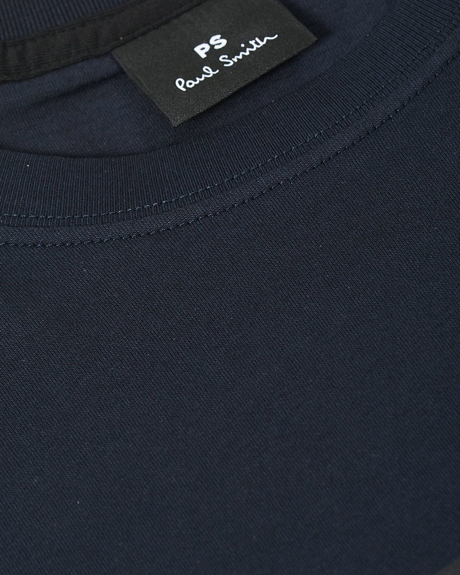 Herre | T-Shirts | PS Paul Smith | Regular Fit Table Football Tee Navy