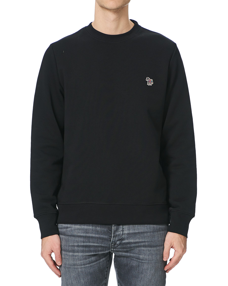 Herre | Trøjer | PS Paul Smith | Regular Fit Zebra Sweatshirt Black