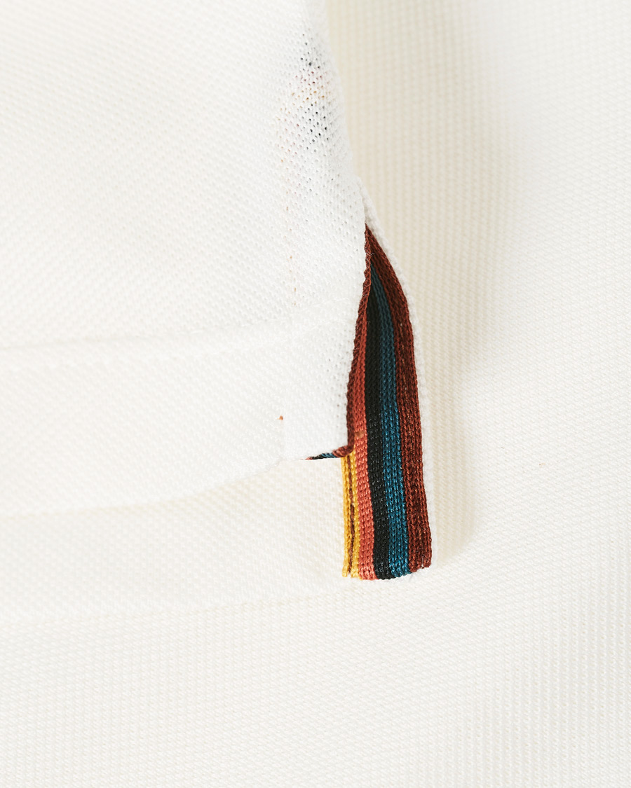 Herre | Polotrøjer | Paul Smith | Placket Stripe Polo White