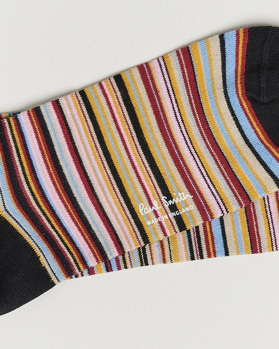 Men |  | Paul Smith | Mulitstripe Socks Black