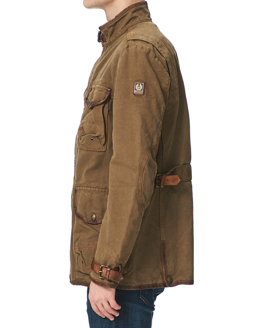 Herre | Jakker | Belstaff | Journey Cotton Canvas Utility Jacket Mountain